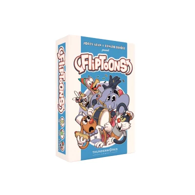 FlipToons förpackning sedd framifrån