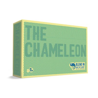 The Chameleon spelbox med kamouflageinspirerad design.